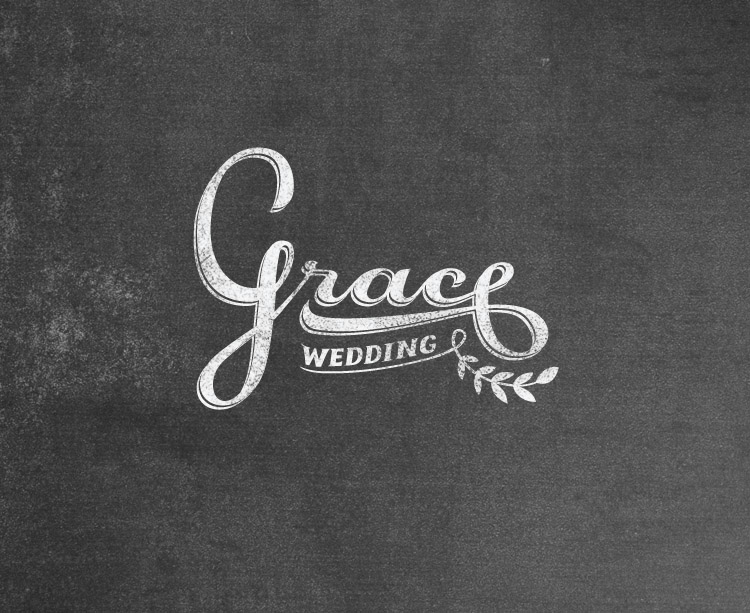логотип и фирменный стиль grace wedding